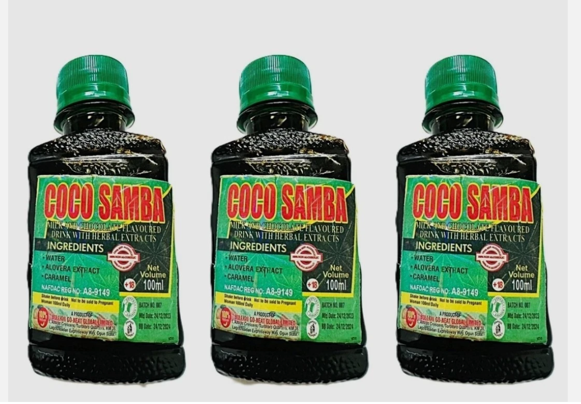 3x Coco Samba Mixture Drink 100ml Non Alcoholic Drinks