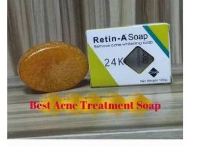 RETIN - A Remove Acne Soap 24K Anti-Aging Acne Removal & Brighten Skin