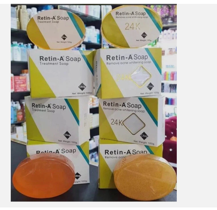 RETIN - A Remove Acne Soap 24K Anti-Aging Acne Removal & Brighten Skin